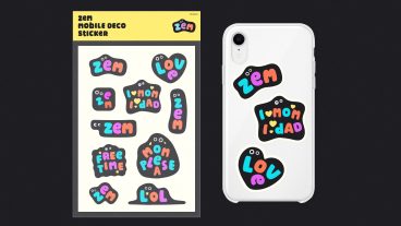 skt, zem, 키즈, 스티커