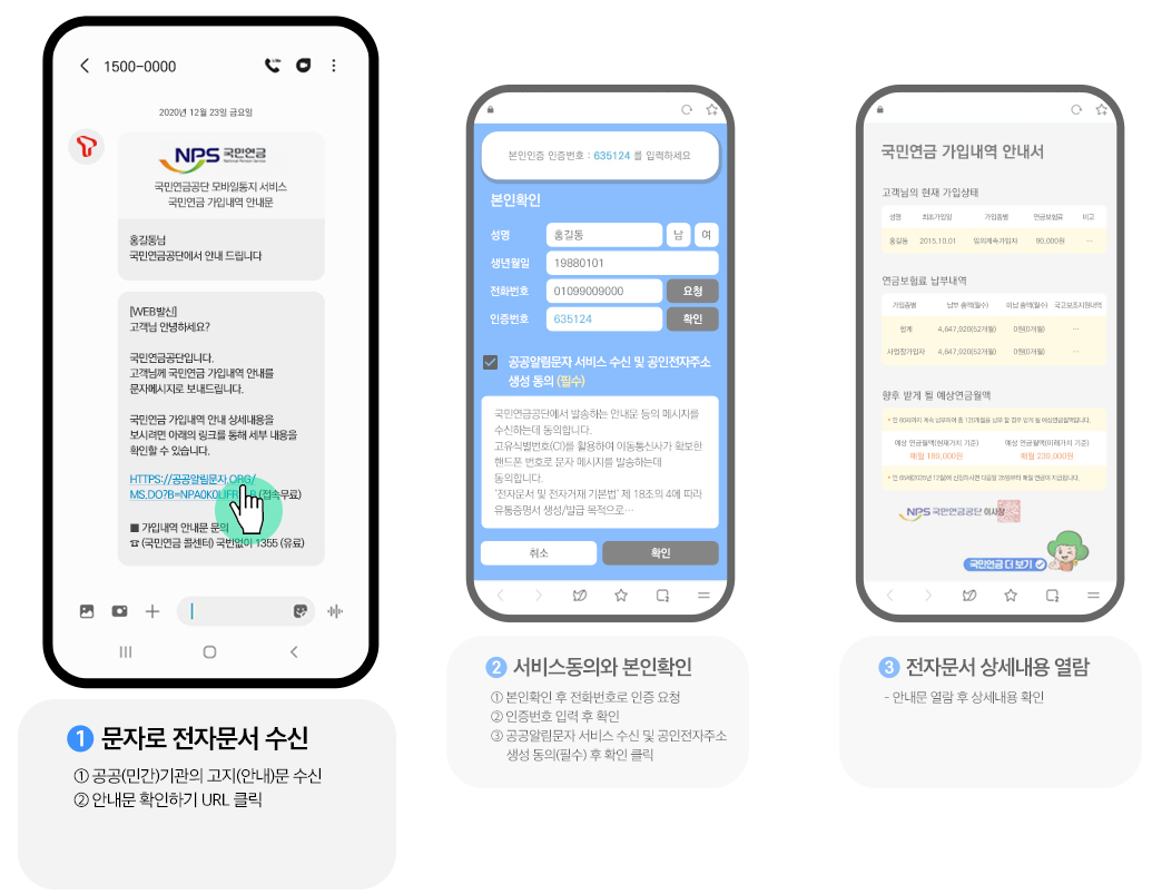RCS, 공공알림문자, 공인전자문서중계, 채팅플러스