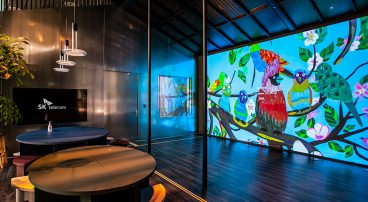 ESG, 사회적가치, SKT미디어월, SKT사회적가치