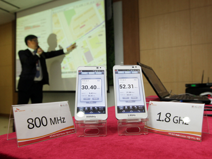 4G LTE 고속도로, 멀티캐리어, SK텔레콤