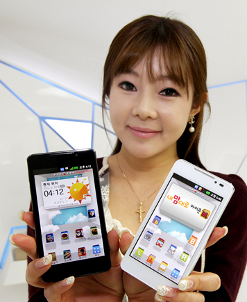 옵티머스 3D Cube, 3D 스마트폰, SK텔레콤, LG전자