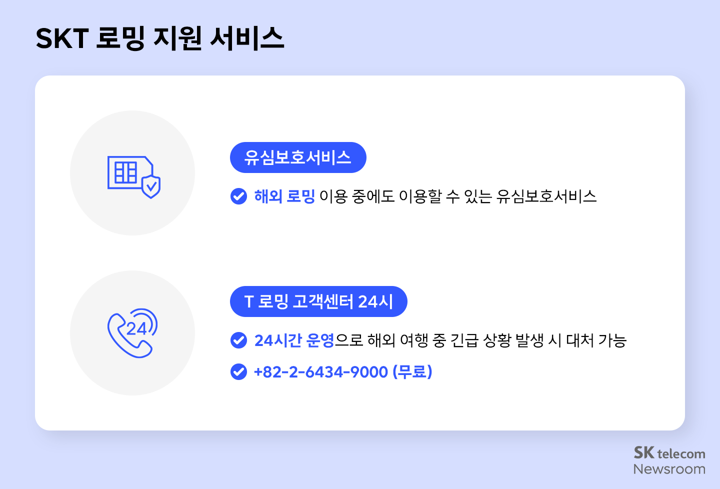 해외여행을 위한 SKT 로밍 혜택 가이드
