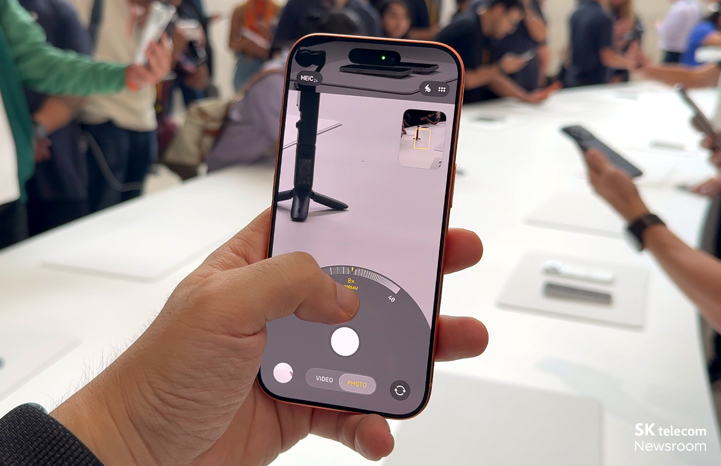 iPhone 17 Pro 카메라 작동 모습