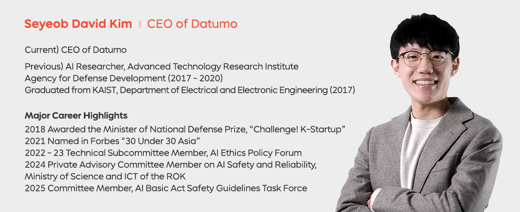 Datumo CEO Seyeob David Kim