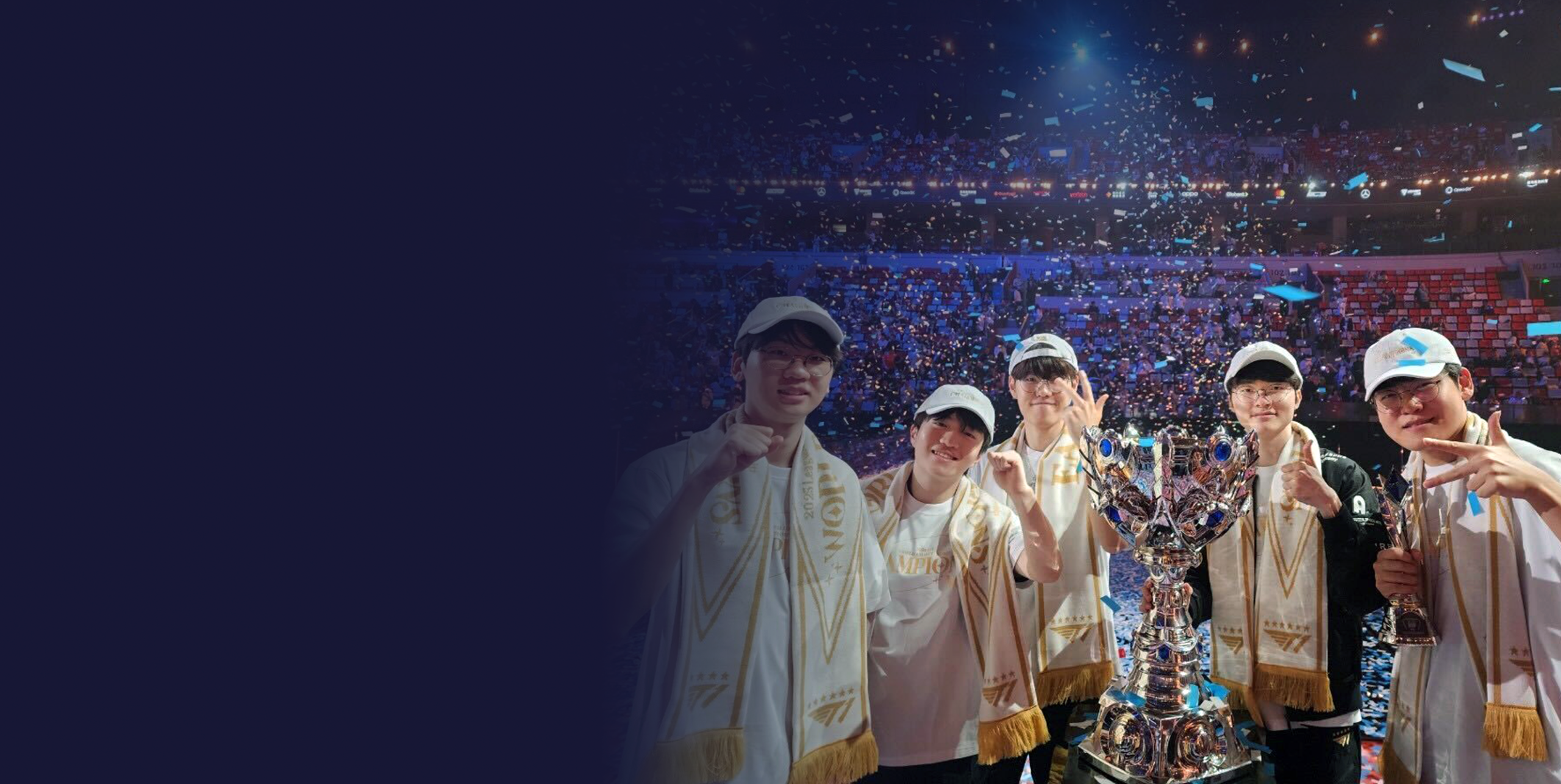 SKT, T1 월즈 3연속 우승 기념 팬 감사 이벤트 진행