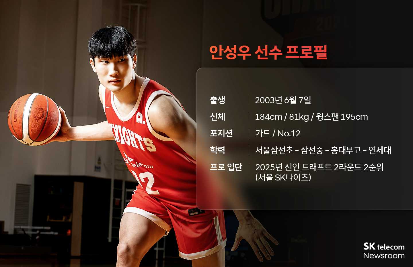 SK나이츠의 새로운 시작 2025년 신인 선수 4인을 만나다