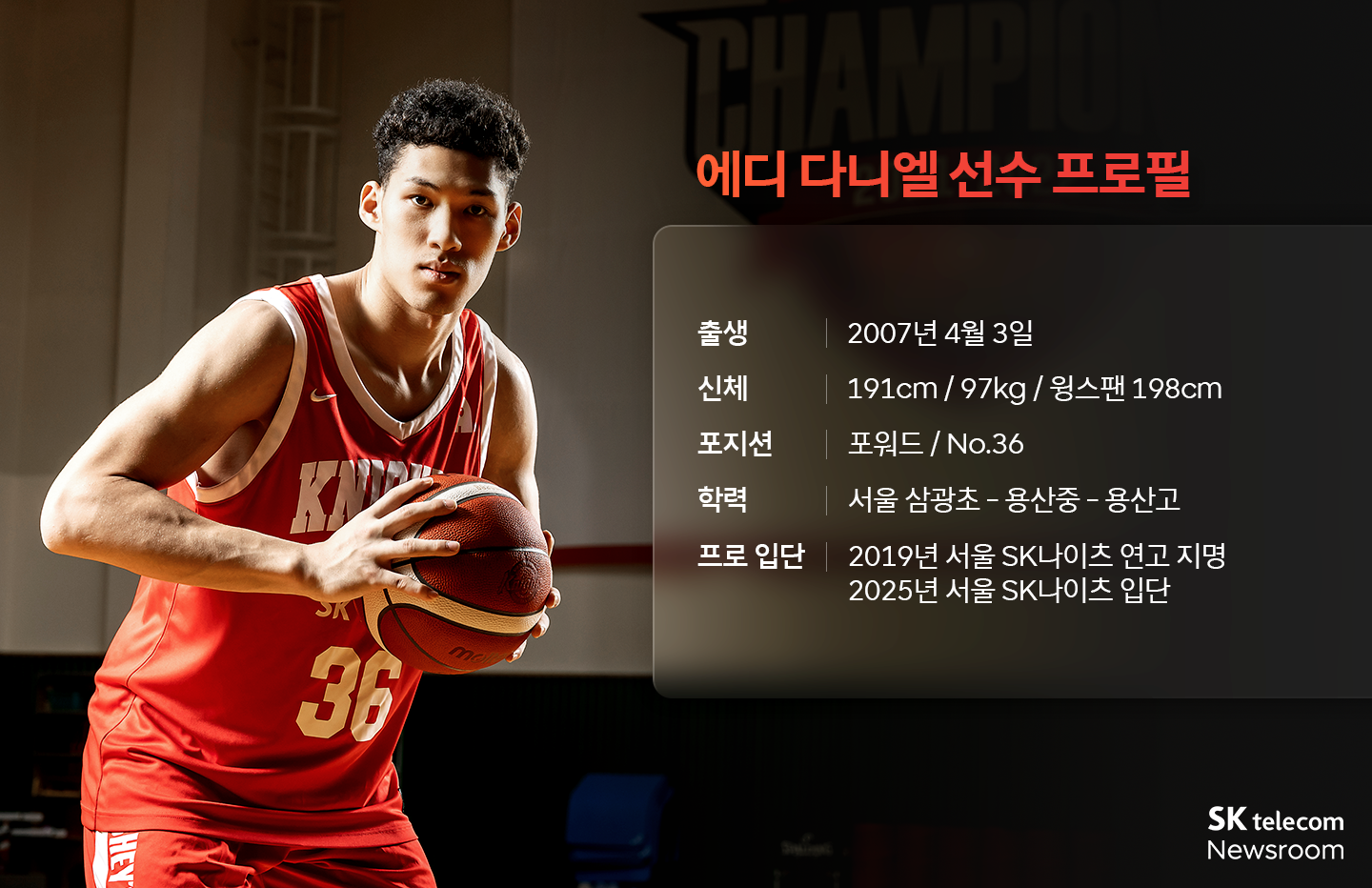 SK나이츠의 새로운 시작 2025년 신인 선수 4인을 만나다